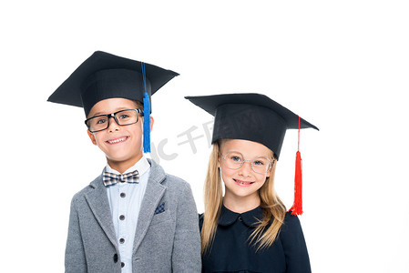 学生在毕业帽子