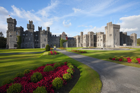 中世纪的城堡爱尔兰
