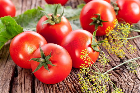 Tomatoes, cooked with herbs for the preservation