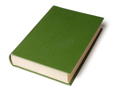 单绿色书