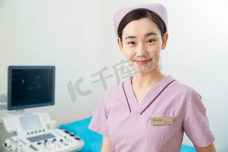 医疗科技女人摄影照片_护士