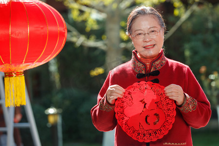 幸福家庭回家过新年