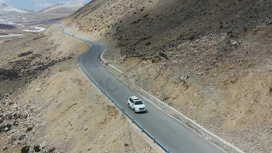 川藏318国道路线汽车跟车航拍