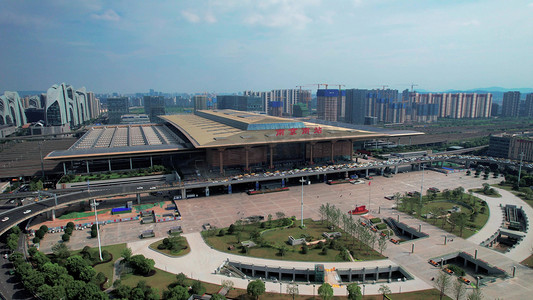 高铁航拍摄影图片-高铁航拍摄影作品-千库网