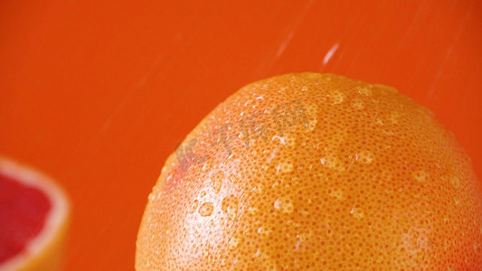 血柚摄影照片_西柚血柚柚子新鲜水果夏季夏天夏日水果