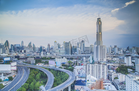 曼谷市天视图