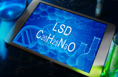 Lsd 在平板电脑上测试管的化学分子式