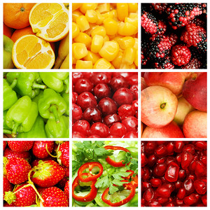 水果西瓜苹果草莓摄影照片_各种食品项目集