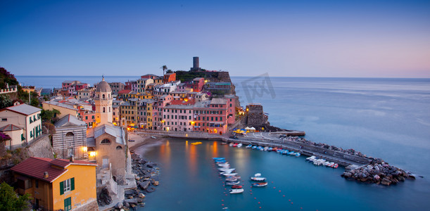 vernazza摄影照片_vernazza，cinque terre，意大利