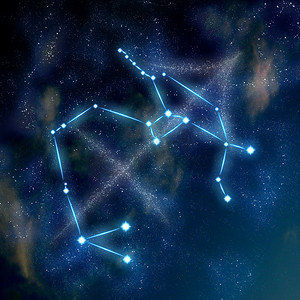 Sagittarius constellation and symbol