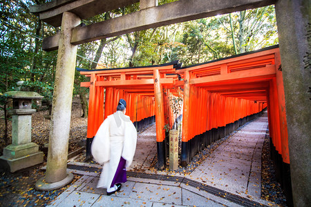 日本京都Inari Taisha神社