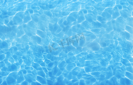 运动详情摄影照片_游泳池的水