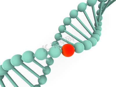 药物分子摄影照片_基因在 dna 中