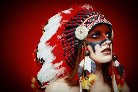 土著美洲印第安妇女
