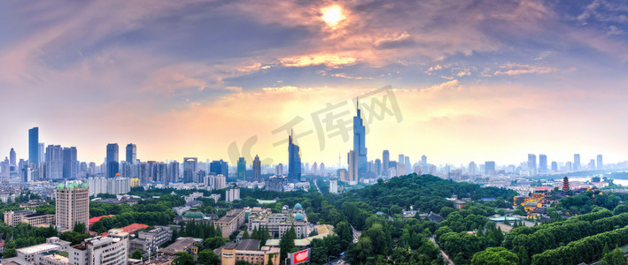 nanjing摄影照片_Panorama of Nanjing City
