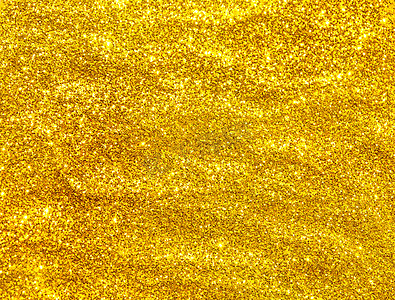 金色闪光无缝纹理。抽象的圣诞节背景.