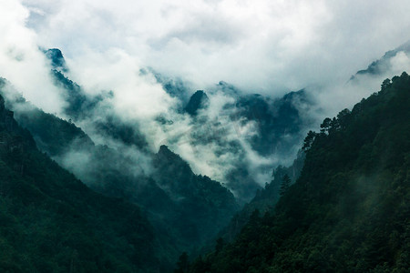 中国云南大理苍山山观