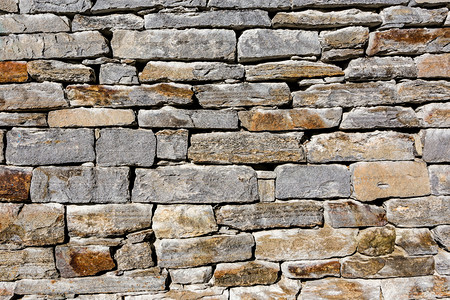 granit摄影照片_花岗岩砌体，粗糙灰色石墙，纹理背景