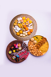印度甜食和烟花爆竹担任板块表现出排灯节概念