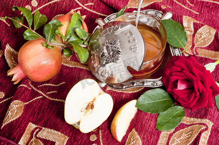 蜂蜜苹果为 rosh hashana