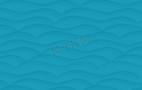 国潮浮雕摄影照片_蓝色抽象浮雕表面，波浪背景，复制空间 