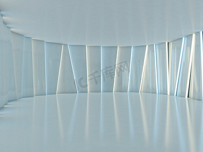 空旷室内背景摄影照片_摘要现代建筑背景,空旷空旷的室内空间.3D渲染
