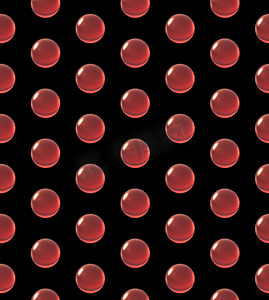 半透明透明图标摄影照片_水晶球点图案红色