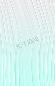 波浪白色摄影照片_白色和蓝色的波浪图案。背景是绿松石, 有条纹和曲线.