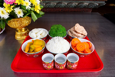 与食物, 蔬菜或水果的神的传统祭祀