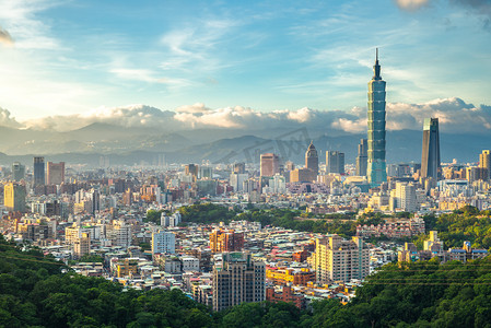 台北市全景, 台湾