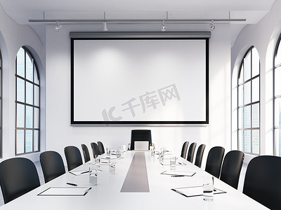 Meeting room, negotiations