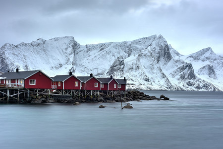 Hamnoy-罗弗敦岛挪威