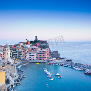 vernazza，cinque terre，意大利