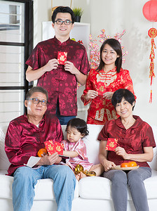 新年new摄影照片_Chinese New Year portrait