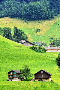 在广州的 Uri，瑞士高山景色
