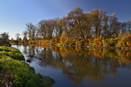 秋和河