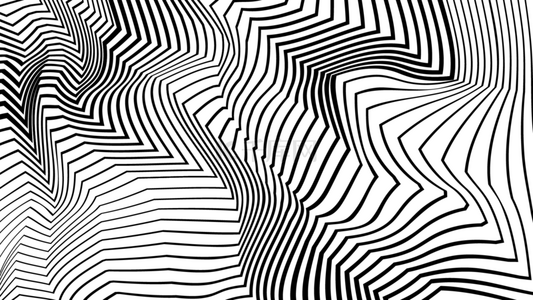 错觉线条抽象阶梯黑白背景