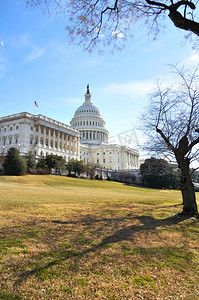 第二季度摄影照片_华盛顿特区，国会大厦。