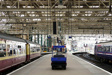 中央火车站，苏格兰格拉斯哥，英国