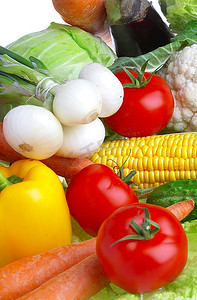 健康生活月摄影照片_各种蔬菜的照片。健康食品