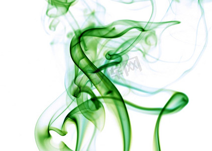 绿色烟雾抽象背景特写花纹矢量图背景图画