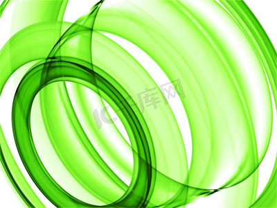 动态免费摄影照片_绿色循环-项目的抽象背景