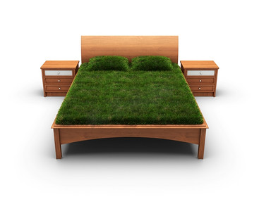 将床设计为3D草药