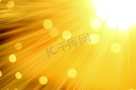 抽象太阳摄影照片_抽象黄色背景宏特写