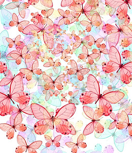美丽的蝴蝶抽象纹理背景