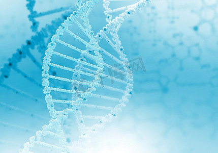 牛肉部位图解摄影照片_彩色背景下DNA结构的数字图解