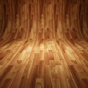 抽象派室内木地板和墙面