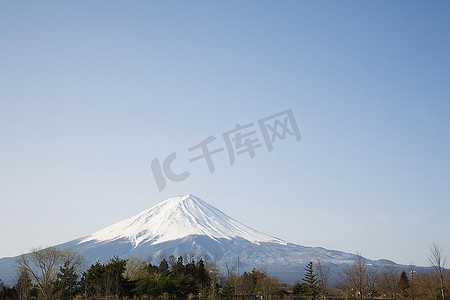 富士摄影照片_Mt.Mt.从川口湖看富士
