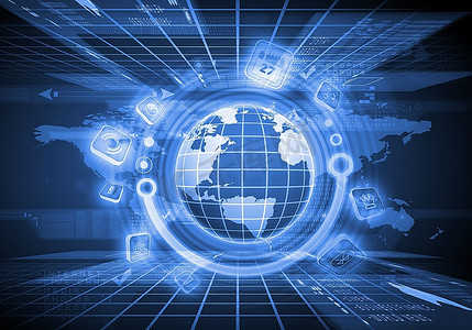 全球数字图像背景图画背景素材
