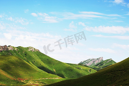 夏日青山